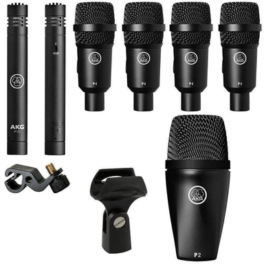 Akg Session 1 Drum Mic Pack With Case-Buzz Music