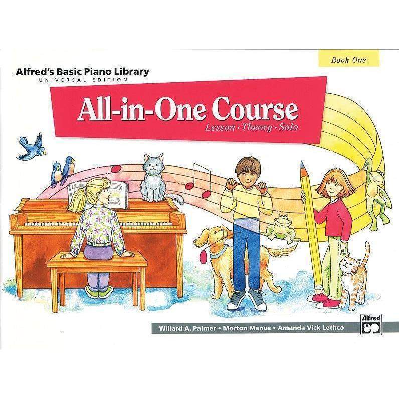 Alfreds Basic Piano Library All In One Course Level 1-Buzz Music
