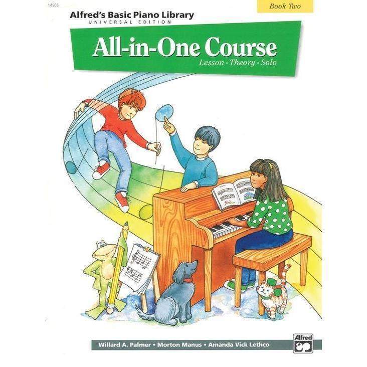 Alfreds Basic Piano Library All In One Course Level 2-Buzz Music