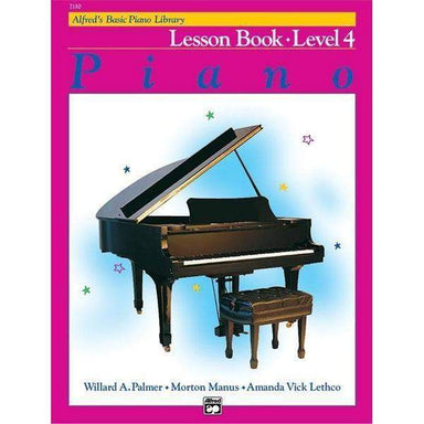 Alfreds Basic Piano Library Lesson Level 4-Buzz Music