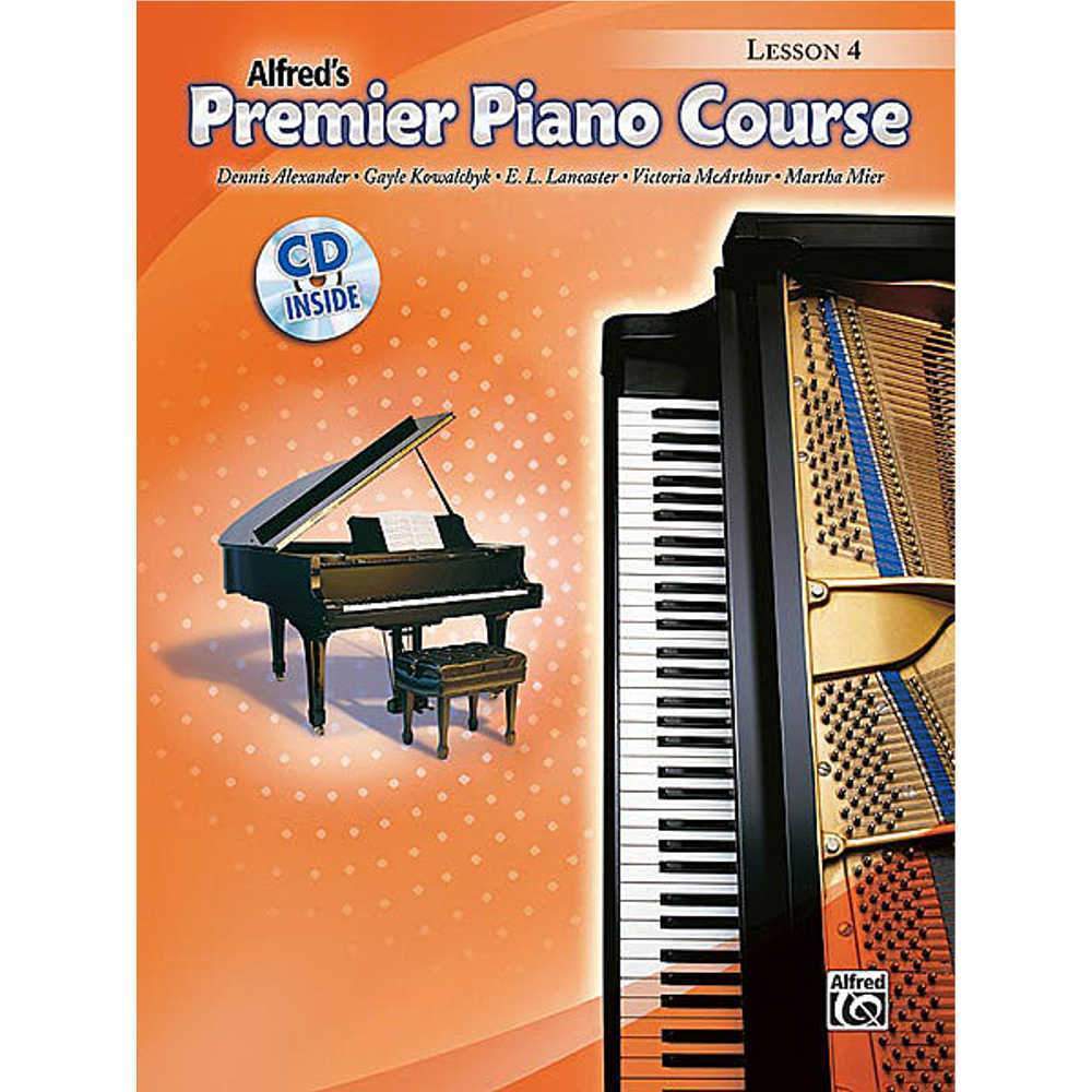 Alfreds Premier Piano Course Lesson Book 4 With Cd-Buzz Music