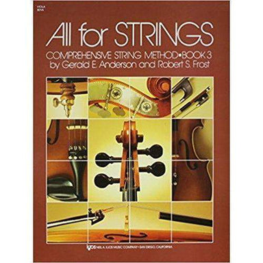 All For Strings Viola Book 3-Buzz Music