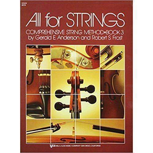 All For Strings Violin Book 3-Buzz Music