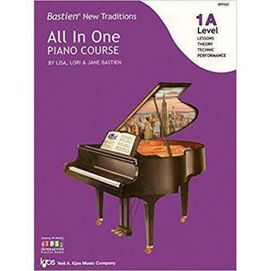 Bastien All In One Piano Course Level 1A-Buzz Music
