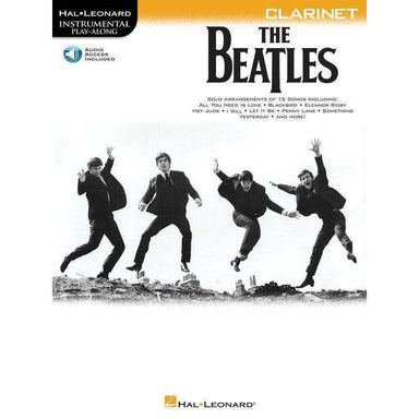 Beatles Instrumental Playalong Clarinet Book & Online Media-Buzz Music