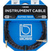 Boss Bic 10A Instrument Cable Straight To Right Angle 10Ft Quarter Inch Connectors-Buzz Music