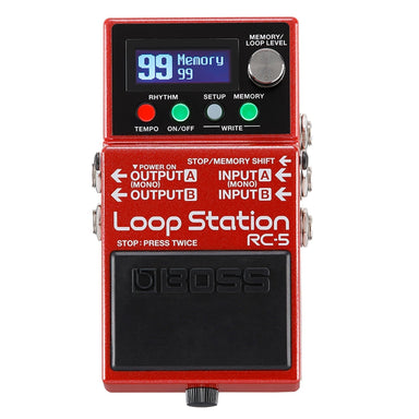 Boss Rc 5 Stereo Loop Station-Buzz Music