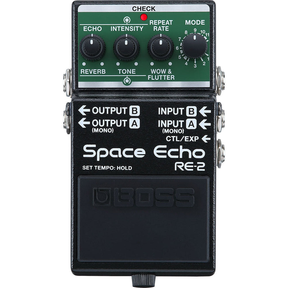 Boss Re 2 Space Echo Compact Pedal-Buzz Music