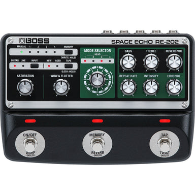 Boss Re 202 Space Echo Compact Pedal-Buzz Music