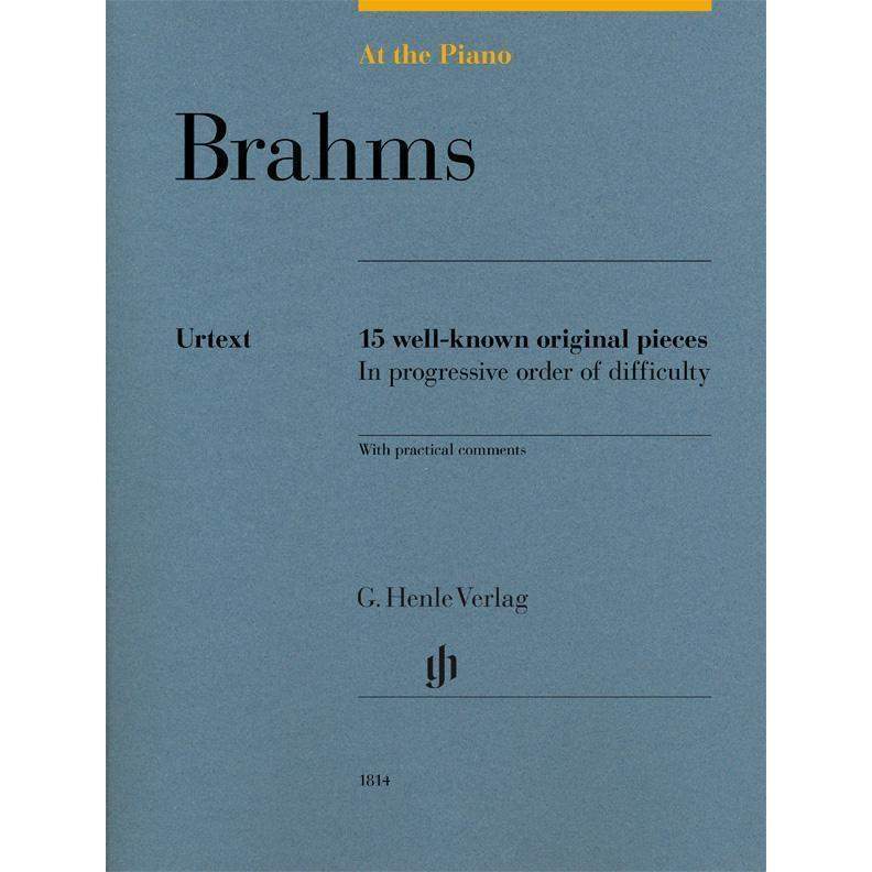Brahms At The Piano 15 Well Known Original Pieces-Buzz Music