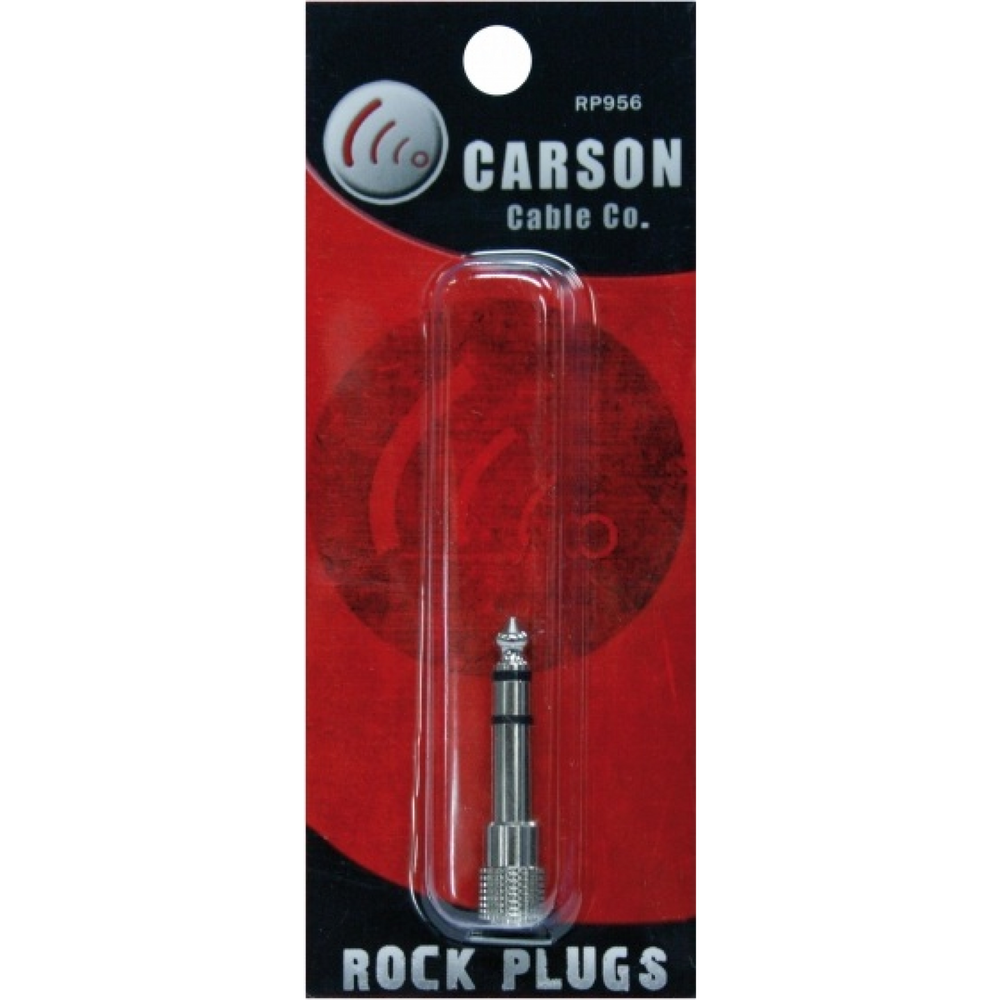 Carson Adaptor 3.5Mm Stereo Socket F To 6.3 Stereo Male-Buzz Music