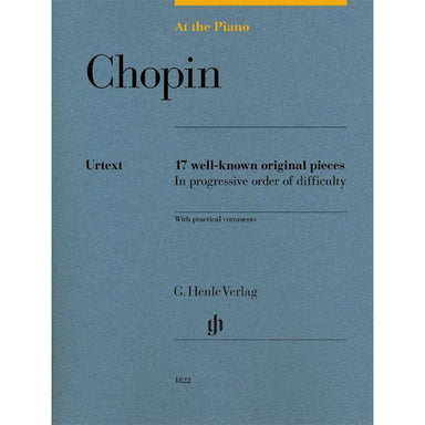 Chopin At The Piano 17 Well Known Original Pieces-Buzz Music