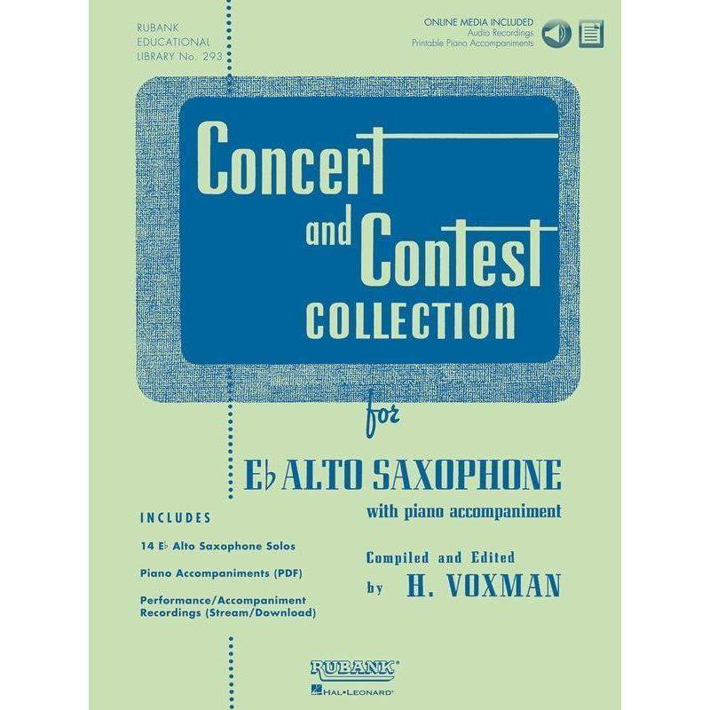Concert And Contest Collection Alto Sax Book with CD-Buzz Music