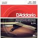 DAddario Ej74 Mandolin Strings Phosphor Bronze Medium 11 40-Buzz Music