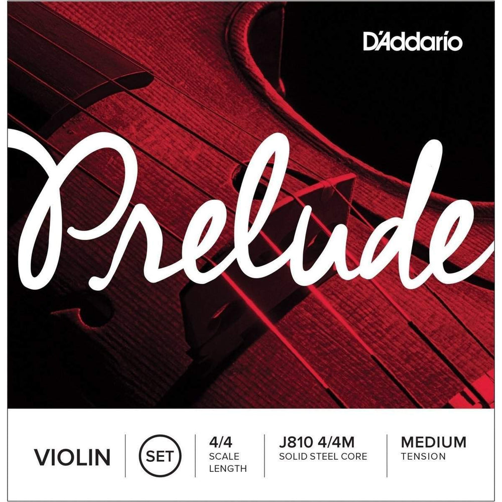 DAddario Prelude Violin String Set Full Scale Medium Tension-Buzz Music