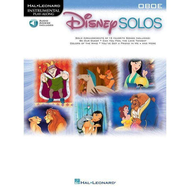 Disney Solos Oboe Book with CD-Buzz Music