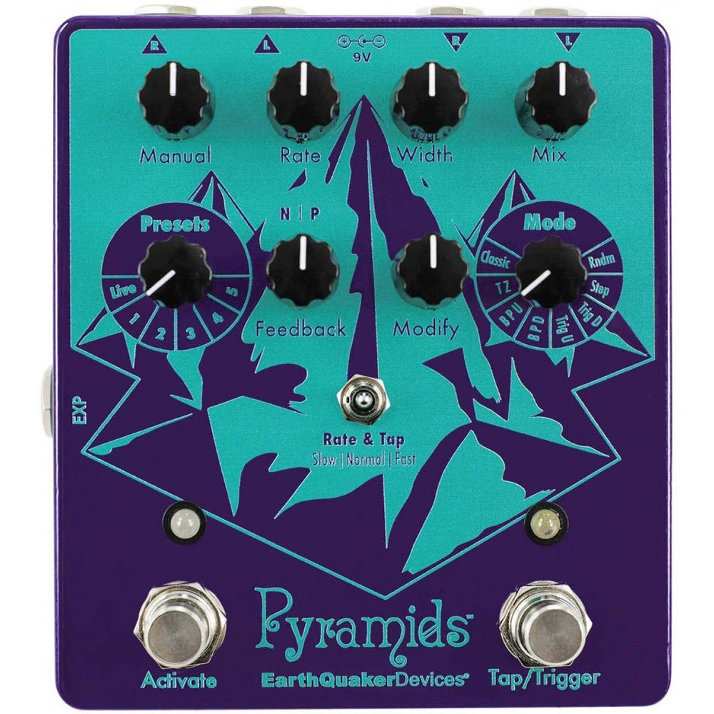 Earthquaker Devices Pyramids Stereo Flanger-Buzz Music