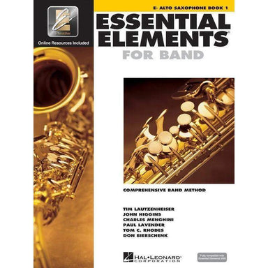 Essential Elements For Band Bk1 Alto Sax Eei-Buzz Music