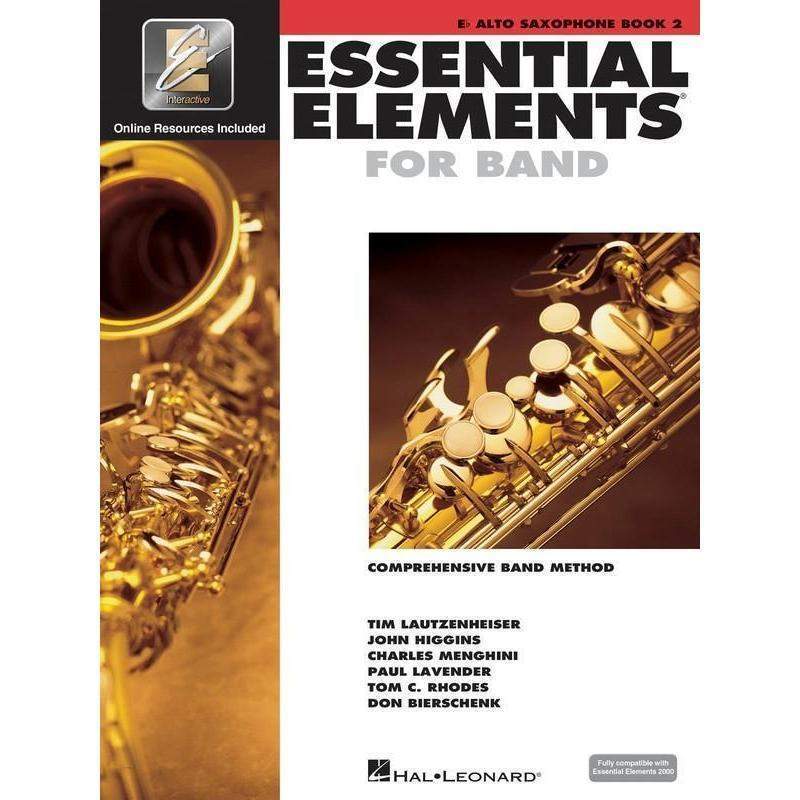 Essential Elements For Band Bk2 Alto Sax Eei-Buzz Music