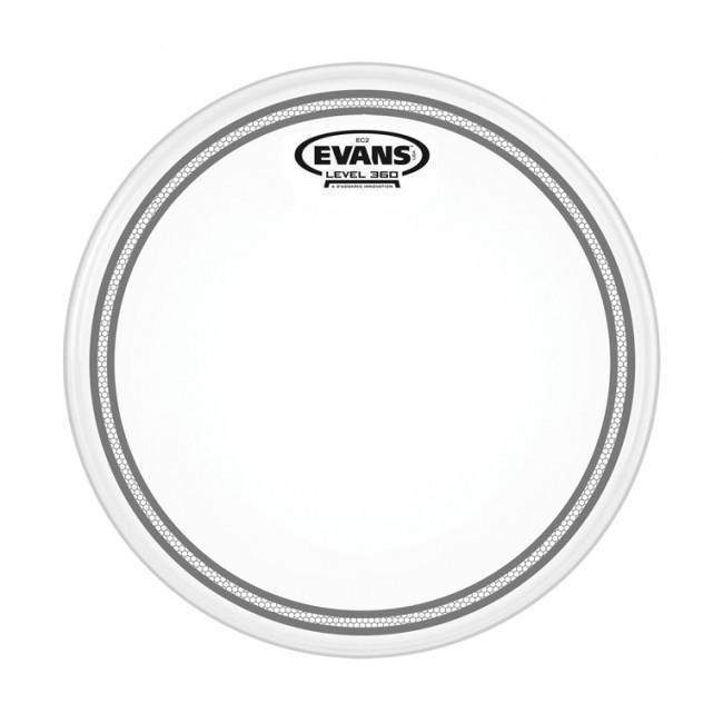 Evans Ec2 Clear Drum Head 14 Inch-Buzz Music