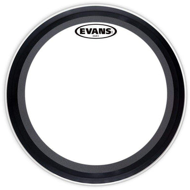 Evans Emad2 Clear Bass Drum Head 18 Inch-Buzz Music
