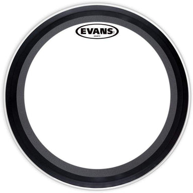 Evans Emad2 Clear Bass Drum Head 22 Inch-Buzz Music