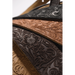 Franklin Embossed 2.5 Inch Caramel Suede with Pebbled Chocolate Glove Leather End-Buzz Music