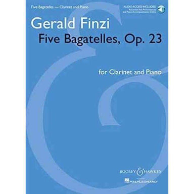 Five Bagatelles Clarinet And Piano Op 23-Buzz Music