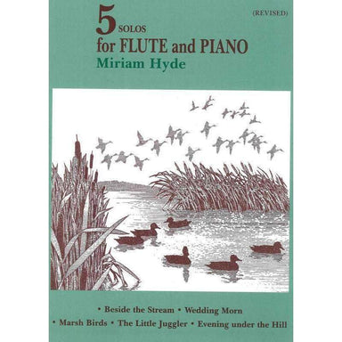 Five Solos For Flute And Piano-Buzz Music