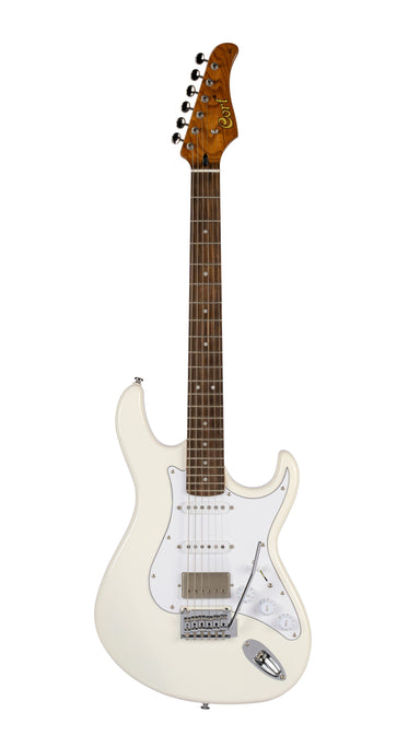 Cort G260CS Electric Guitar OW Olympic White-Buzz Music
