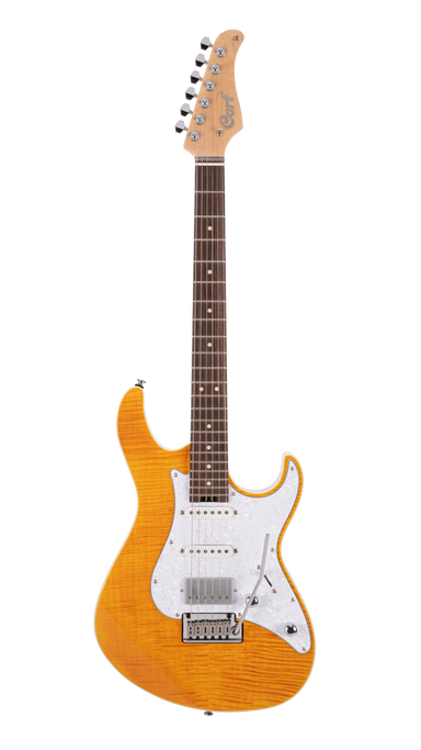 Cort G280 SELECT AM Electric Guitar Amber Finish-Buzz Music