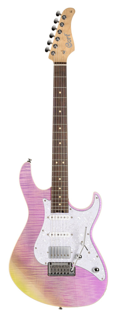 Cort G280 Select Electric Guitar Trans Chameleon Purple-Buzz Music