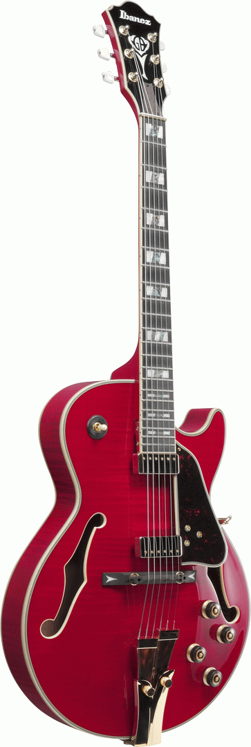 Ibanez GB10SEFM SRR George Benson Electric Guitar W/Case-Buzz Music
