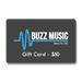 Gift Card $50-Buzz Music