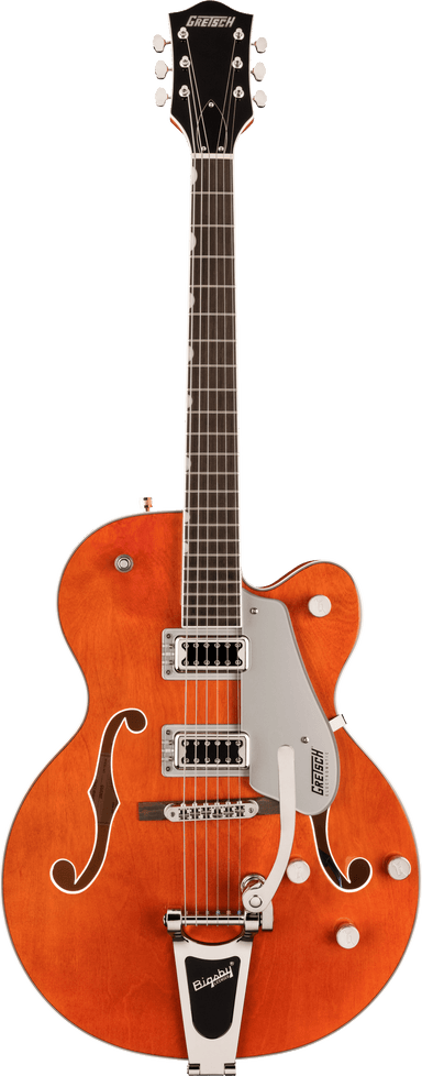 Gretsch G5420T Electromatic Classic Hollow Body Single Cut With Bigsby Laurel Fingerboard Orange Stain-Buzz Music