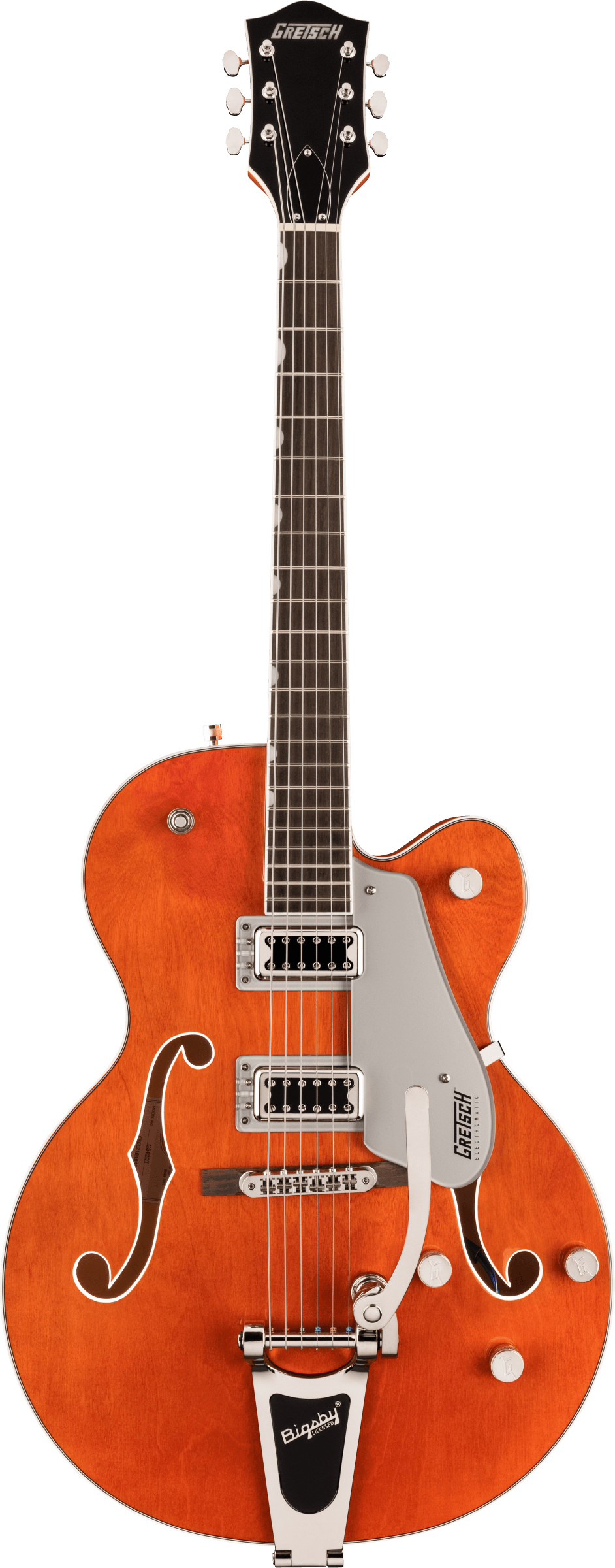 Gretsch G5420T Electromatic Classic Hollow Body Single Cut With Bigsby Laurel Fingerboard Orange Stain-Buzz Music