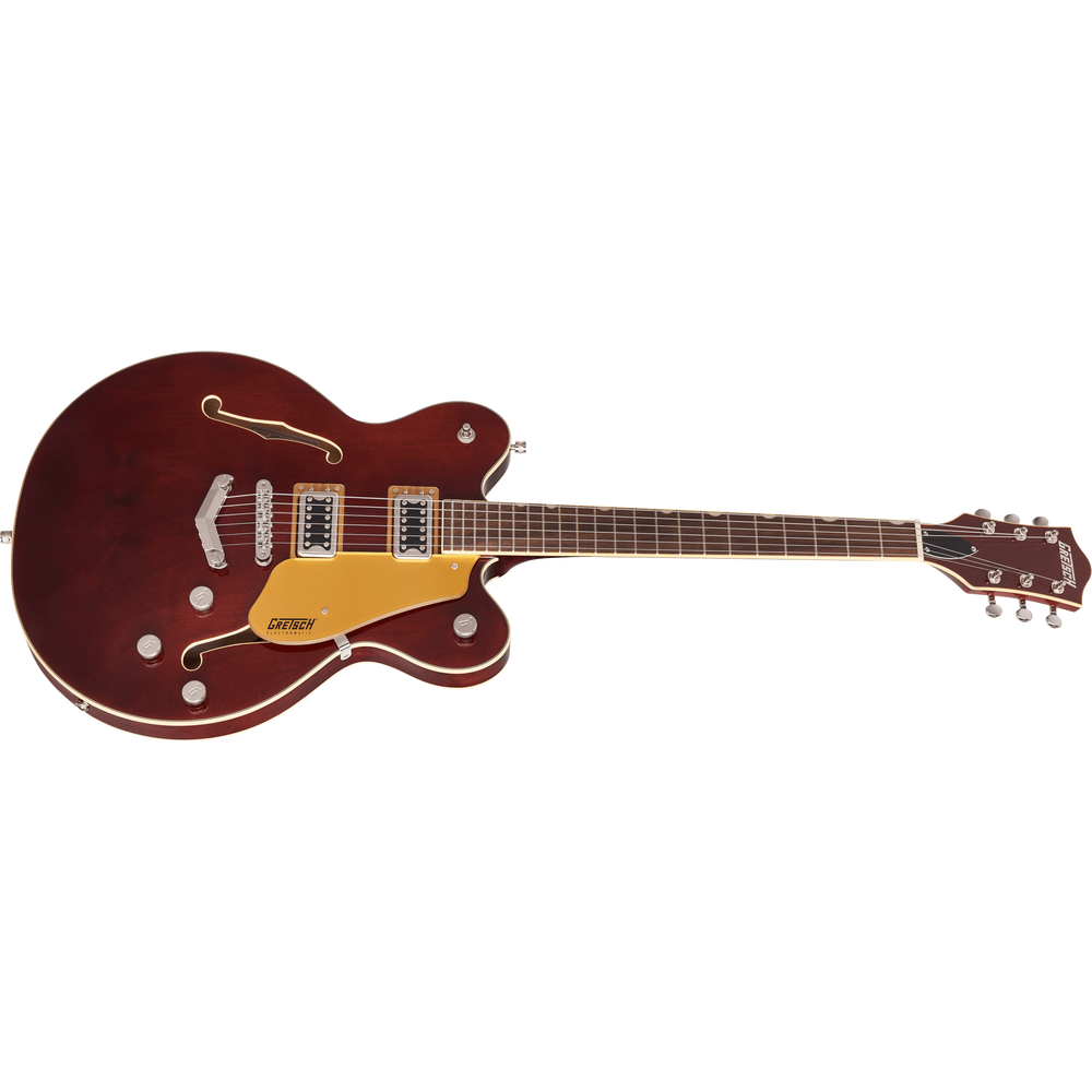 Gretsch G5622 Electromatic Center Block Double Cut With V Stoptail Laurel Fingerboard Aged Walnut-Buzz Music