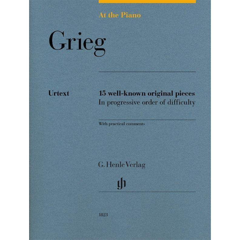 Grieg At The Piano 15 Well Known Original Pieces-Buzz Music