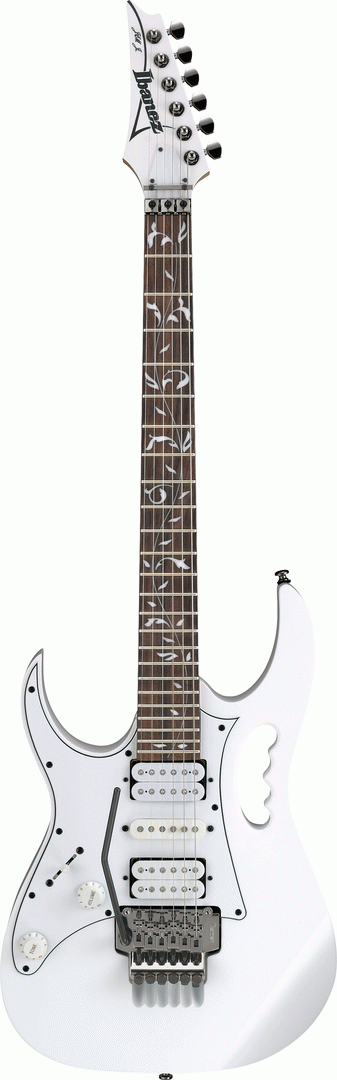 Ibanez JEMJRL WH Steve Vai Electric Guitar-Buzz Music