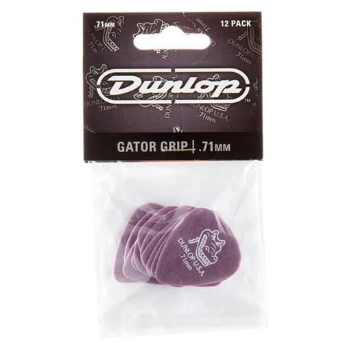 Jim Dunlop 0.71Mm Pick Player Pack Gator Grip 12 Pack-Buzz Music