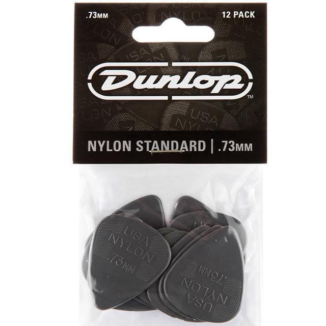 Jim Dunlop 0.73Mm Pick Player Pack Greys 12 Pack-Buzz Music