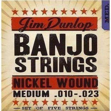 Jim Dunlop Banjo 5 Str Set 10 23 N W Med-Buzz Music