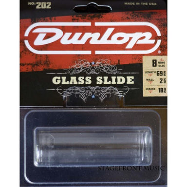 Jim Dunlop Bottleneck Slide 18 X 22 X 69Mm Glass Reg Wall-Buzz Music