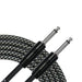 Kirlin IWC201BK 20ft Black Entry Woven Instrument Cable-Buzz Music