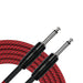 Kirlin IWC201RD 20ft Red Entry Woven Instrument Cable-Buzz Music