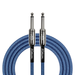 Kirlin IWC201BL 20ft Blue Entry Woven Instrument Cable-Buzz Music