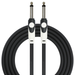 Kirlin 20FT Black Lightgear Instrument Cable-Buzz Music