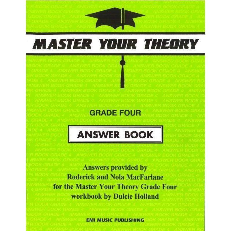 Master Your Theory Answer Bk 4-Buzz Music
