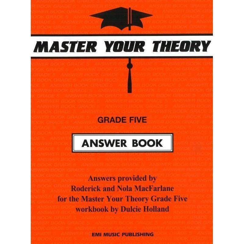 Master Your Theory Answer Bk 5-Buzz Music