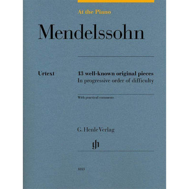 Mendelssohn At The Piano 12 Well Known Pieces-Buzz Music